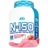 ANS Performance N-ISO Hydro Whey Isolate Protein 4.4 lbs, 2kg with ANS Gallon Free