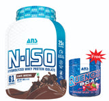 ANS Performance N-ISO Hydro Whey Isolate Protein 4.4 Lbs, 2kg + ANS Quench bcaa 30 servings