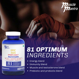 Muscle Mantra Epic Men Multivitamin - 60 Tablets