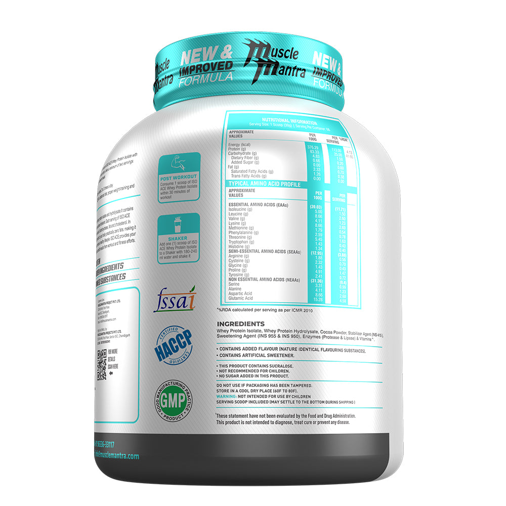 Muscle Mantra ISO ACE 2kgs - JV Nutrition LLP